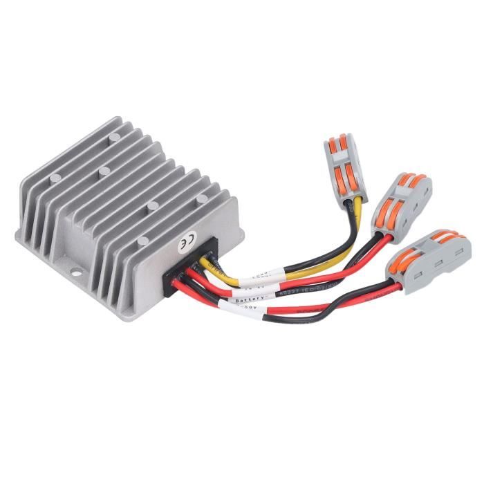 DeWin Régulateur Solaire MPPT 100A - Contrôleur Charge Panneau Solaire 12V/24V/36V/48V Pour Batteries