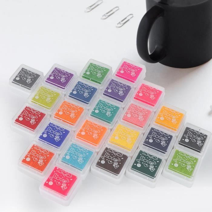Tampon encreur scrapbooking Tampons encreurs colorés scrapbooking tampon encreur tampon journal