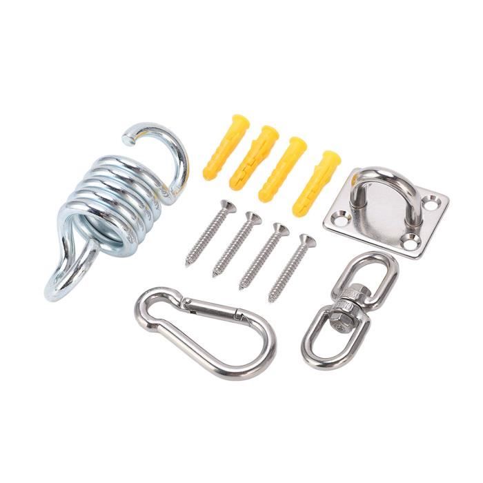 Lot de 3 Crochet de Ressort de Hamac, 304 Acier Inoxydable Ressort pour