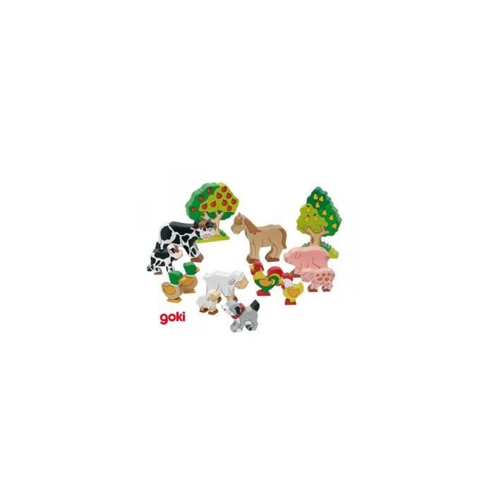 19Pcs Mini Figurine Animaux de la Ferme,Jouet Réalistes en Animaux  Plastique,Mini Animaux Ensemble de Jouets,Simulation Figurines - Cdiscount  Jeux - Jouets