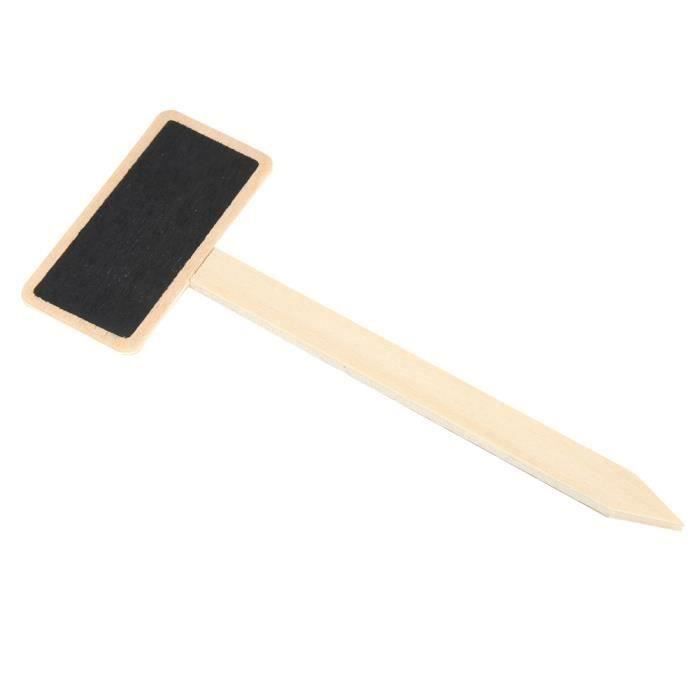 6 Mini Tableaux Noirs A5 21x15cm Avec Support - Ardoises Réutilisables Pour Événements