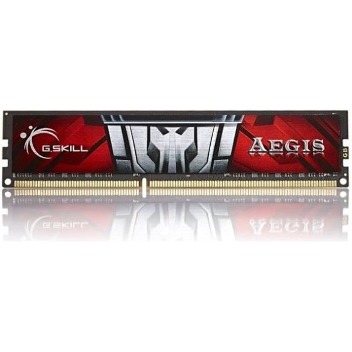 Vente Memoire PC G.SKILL RAM PC3-12800 / DDR3 1600 Mhz - F3-1600C11S-4GIS - DDR3 Gaming Series - Aegis pas cher Vente Memoire PC G.SKILL RAM PC3-12800 / DDR3 1600 Mhz - F3-1600C11S-4GIS - DDR3 Gaming Series - Aegis pas cher
