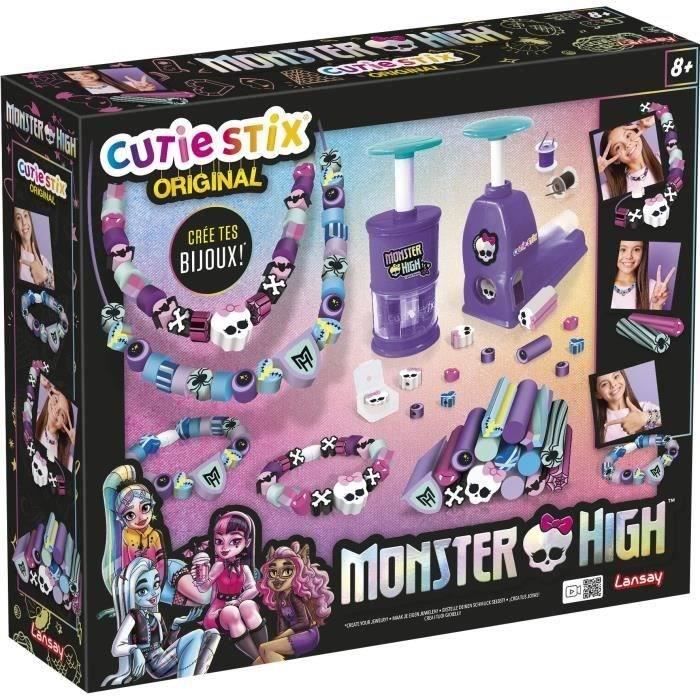 Cutie Stix Lansay 33134 – Kit Création Bracelets Monster High Pour Enfants