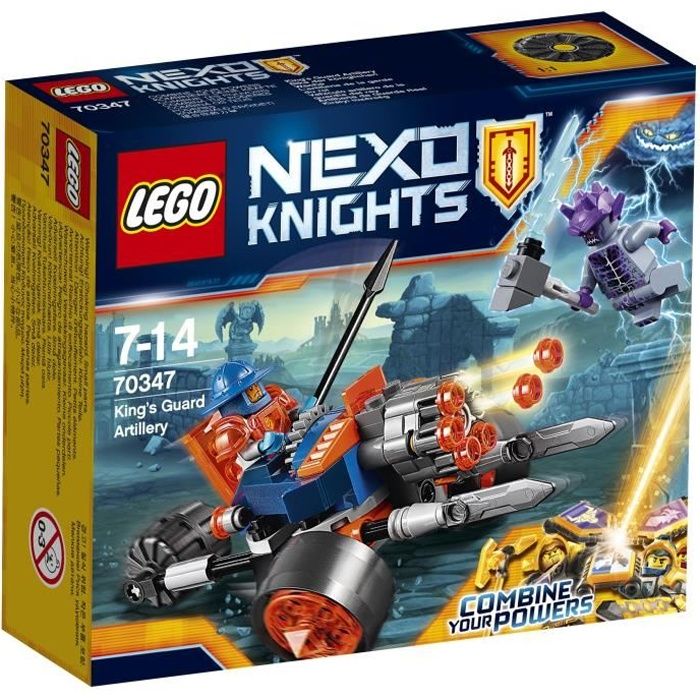 LEGO® Nexo Knights 70347 LArtillerie de Garde du Roi Reconditionné - Lego reconditionné disponible sur Cdiscount Seconde Vie