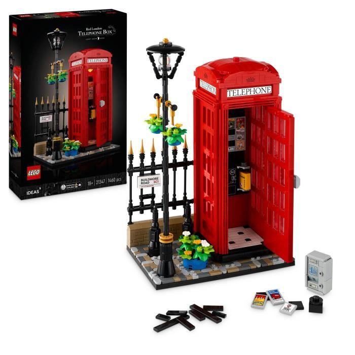 LEGO Ideas Cabine Téléphonique Londonienne 21347