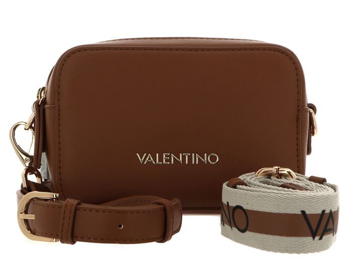 Sac à épaule bandoulière - VALENTINO - Zero Re Camera Bag - Marron - 100% polyuréthane - 270 g