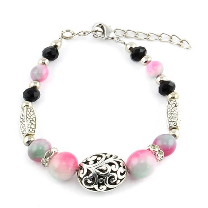 Bracelet fantaisie coloré pour femme