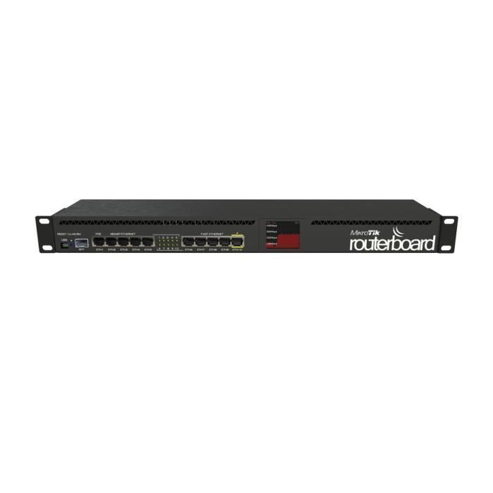 Routeur Mikrotik RB750GR3 HEX - 5 Ports Gigabit Ethernet - Double Cœur 880MHz