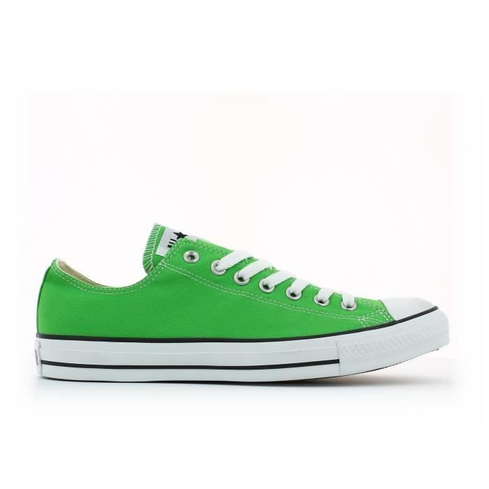 converse verte pomme basse