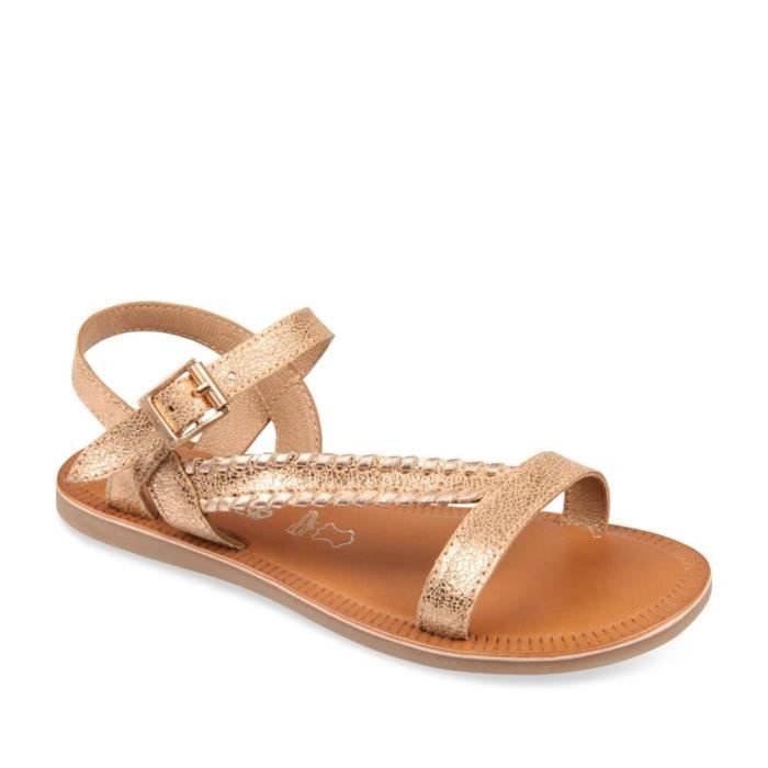 chaussea nu pieds fille
