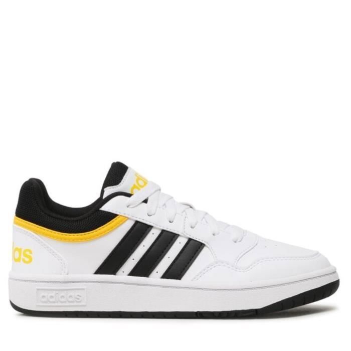 Chaussures de Basket-ball ADIDAS Hoops Blanc Mixte/Enfant