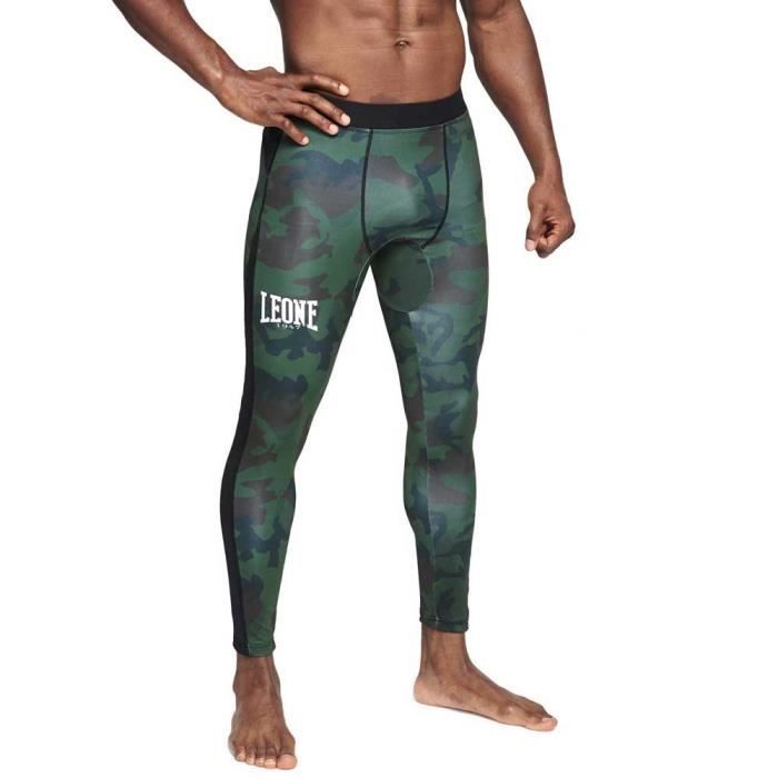 Legging Leone1947 Camo Sport S - Fitness - Multisport - Vert - Camo - Homme