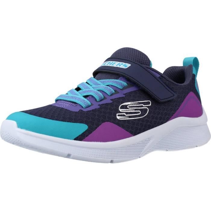 Skechers Basket - SKECHERS - 117902 - Violet - Lacets - Fille