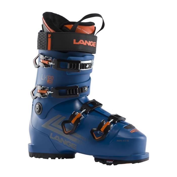 chaussures de ski lange lx 100 hv gripwalk atlantic blue homme