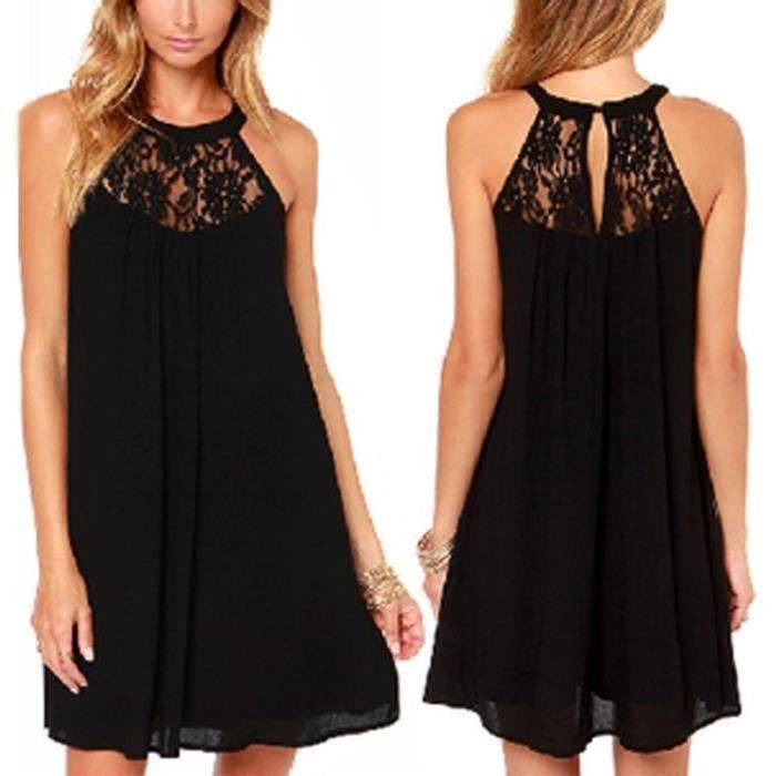 Michelle - Robe mini élégante sans manches pour femmes