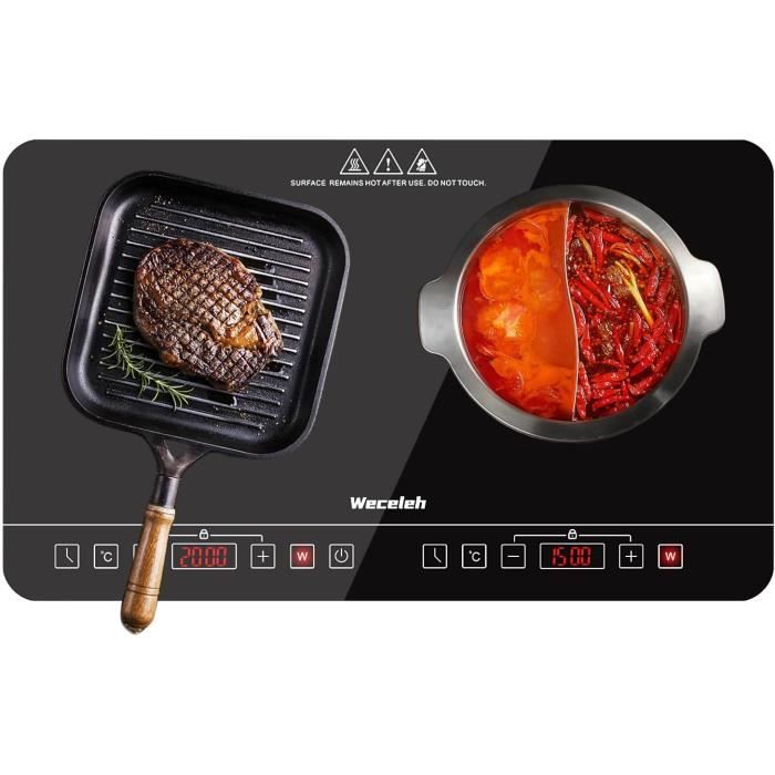 Double Induction Cooktop,Zopehan Portable Induction France