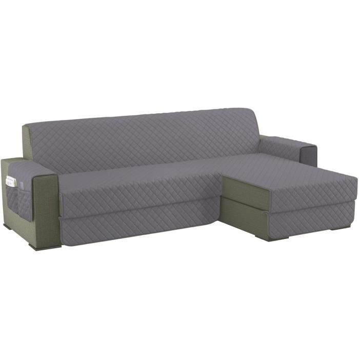 Housses De Canapé Dangle 300Cm Gauche-Droit Universel Impermeable Avec