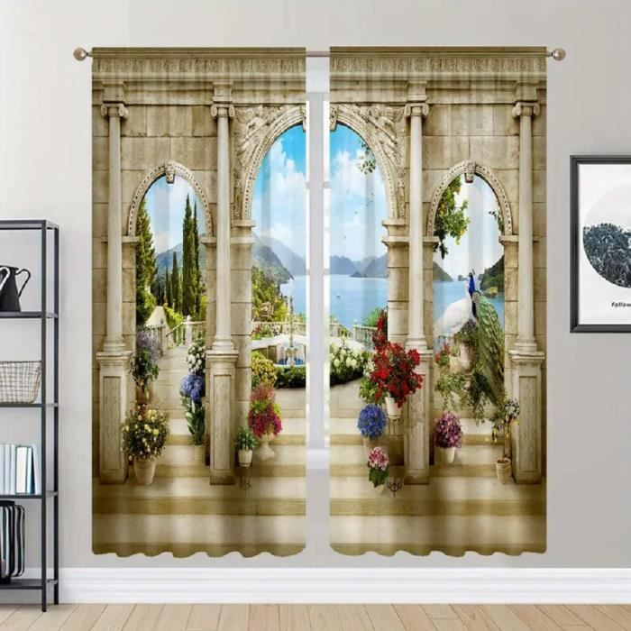 Rideau Photo Personnalisé – Impression Numérique De Vos Images, Sur Mesure, Tous Styles