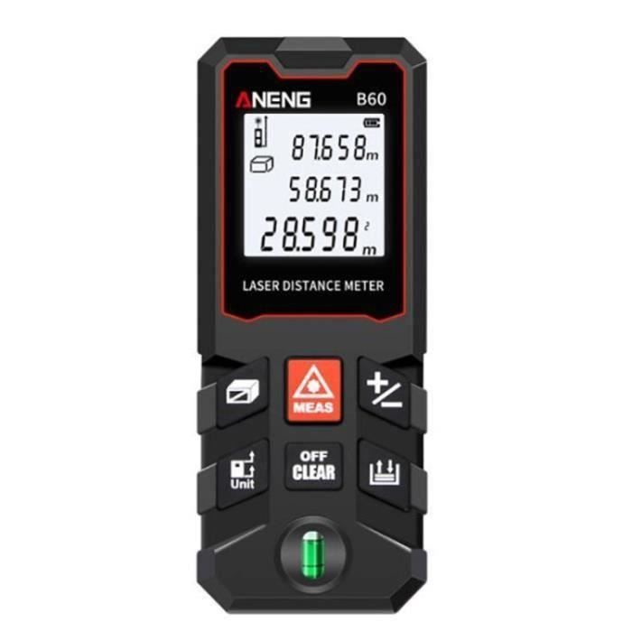 Télémètre Laser Vert 120m Avec Double Niveau Et Recharge USB