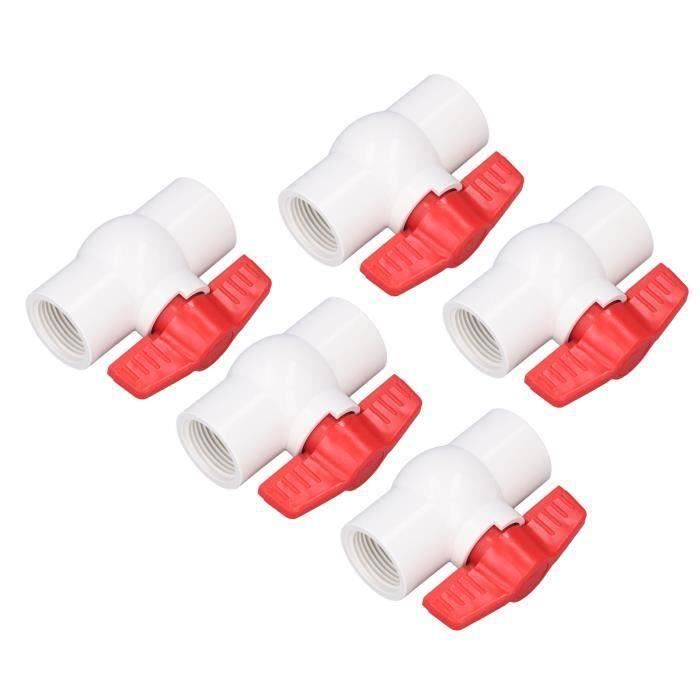 Vanne à Bille Laiton Chromé 3/8" - Robinet D'arrêt Pour Air Comprimé Ou Eau - Poignée Ergonomique