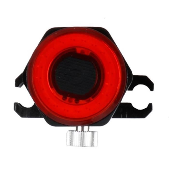 Feu Arrière Vélo Chesoon – Intelligent Auto On/Off – Détection Lumière Et Mouvement – Batterie 400 MAh – IP65 – Aluminium