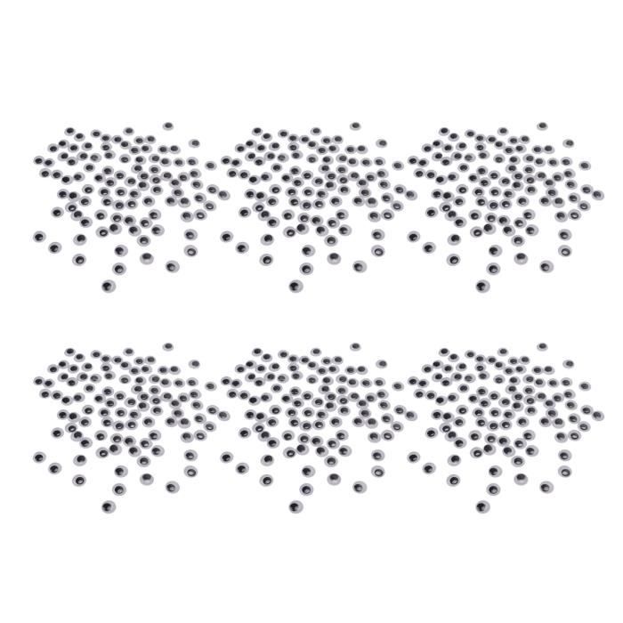 Boutons D’Yeux D’Artisanat Yeux De Sécurité 400 Pièces Poupées Haricots