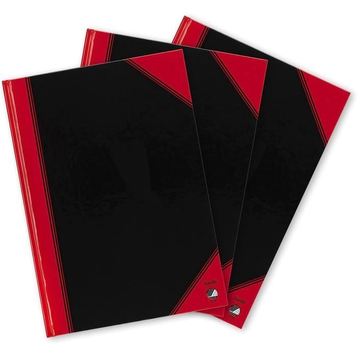 Cahier Premium Liverpool FC – A5, Simili-cuir, Fermeture élastique, Ruban Marque-page, Noir/rouge