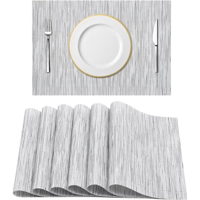 Grand Set De Table Xxl 60x40 BANNIO Lot De 12 Sets De Table,6 Pièces Sets De Tables Lavables Et 6 Pièces Dessous De Verre,PVC Amazon Set De Table Grand Set De Table Xxl 60x40 BANNIO Lot De 12 Sets De Table,6 Pièces Sets De Tables Lavables Et 6 Pièces Dessous De Verre,PVC Amazon Set De Table