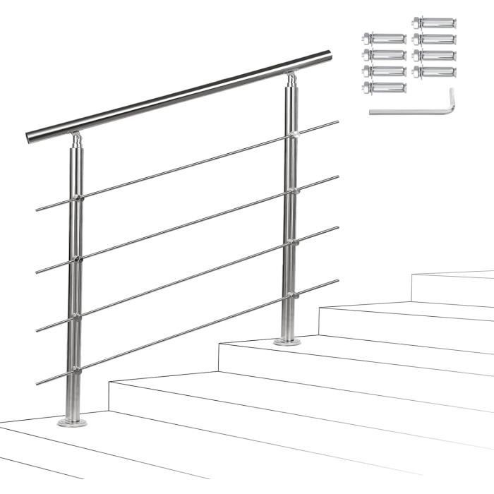 Joparri Stabilis Lot de 4 chandelles de support en aluminium pour