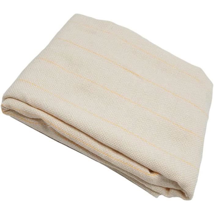 Lot de 2 tissus moines punch needle 67 x 50 cm, principal en coton, tufting durable, lavable pour broderies faites à la main Lot de 2 tissus moines punch needle 67 x 50 cm, principal en coton, tufting durable, lavable pour broderies faites à la main