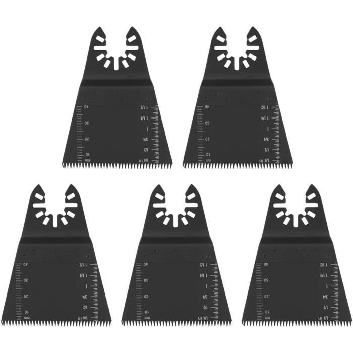 Kit 82 Pièces Accessoires Pour Outil Oscillant - Pattes De Ponçage Triangulaires Et Doigts, Papier Abrasif Inclus - 11