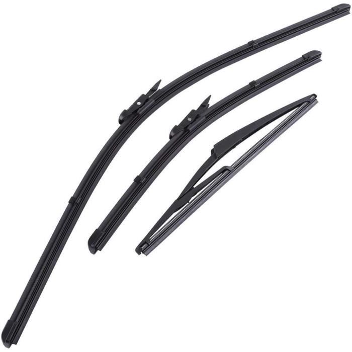 Balais D'essuie-glace Avant/arrière Pour Toyota Corolla E210 (2018-2023) - Taille 28+14+12 Pouces