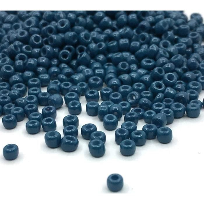 Perles De Rocaille En Verre 4mm - Couleur Bleuet, Environ 240 Pièces (30g) Pour Bijoux Et Création - 14