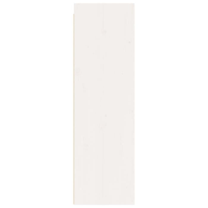 Armoire murale - VIDAXL - 2 pcs - Blanc - Bois de pin massif - 30x30x100 cm