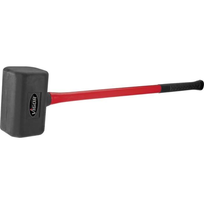 Bellota Massette Caoutchouc Noir - Outil Précis Pour Pose Carrelage