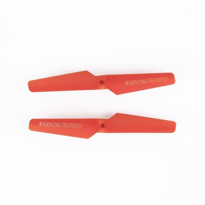 Lot 2 Paires Hélices 3 Lames 36 Mm Pour Bateau RC – Trou 4 Mm – CW Et CCW – Plastique Durable – Pour Moteur Double Et Mono