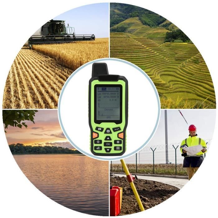 YOSOO Outil De Mesure De Terrain EM90 Mini Portable Haute Précision GPS Compteur De Superficie Land Survey bricolage test