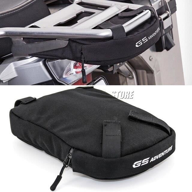 PORTE-BAGAGES,Black 2--Porte bagages arrière de sac de moto, accessoires pour BMW R1250GS