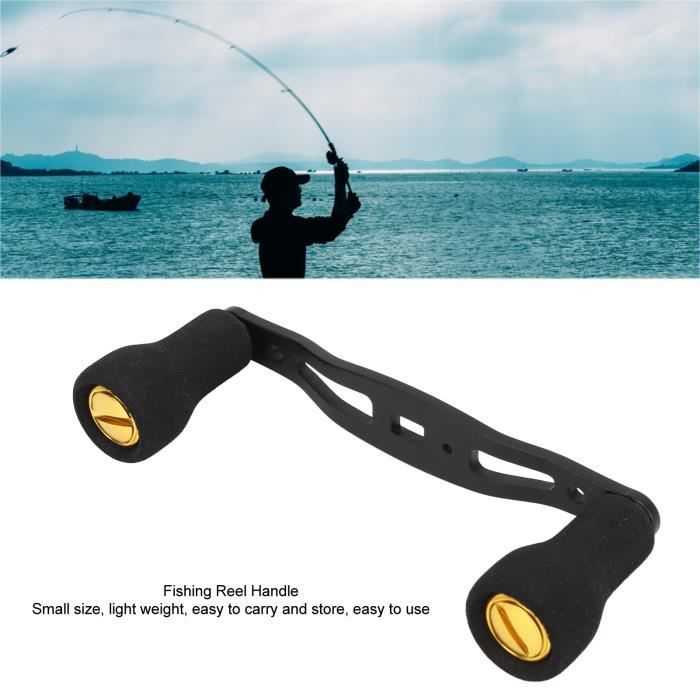 Poignée Bouton Carbone Pour Moulinet - Compatible Abu Garcia