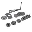  13 pièces Kit d outils Coffret Set repousse Cylindre de Frein Automobile Dispositif de Démontage Adaptateurs Multi-1