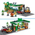 LEGO® City 60347 L’Épicerie, Boutique, Chariot Élévateur et Plaques de Route pour Enfants-1