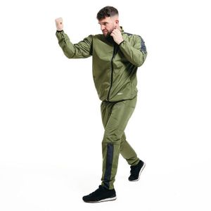 Combinaison Sauna Homme Avec Ceinture Double – Gilet Sudation Néoprène Pour Perte De Poids