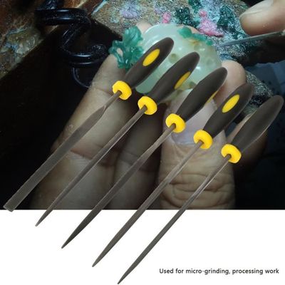 KALIM 12 Pièces Limes Acier Carbone Et Diamant - Mini Limes Pour Métal, Bois, Bijoux, Modélisme, Bricolage
