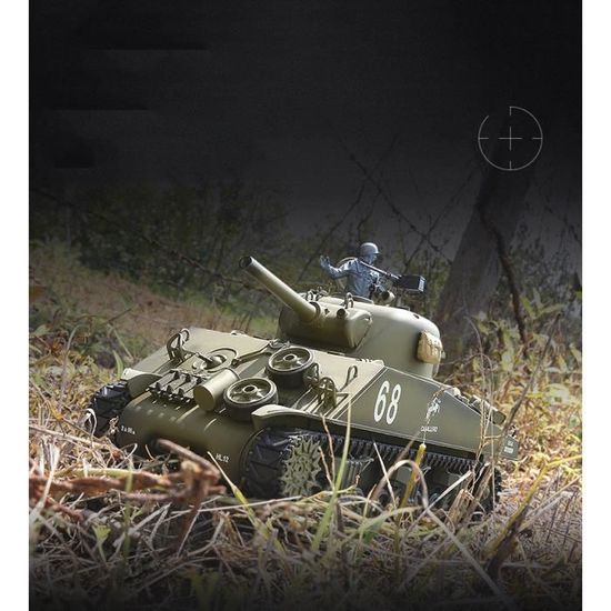 Char Radiocommandé Neuf - Jouet Télécommandé - Modèle Militaire