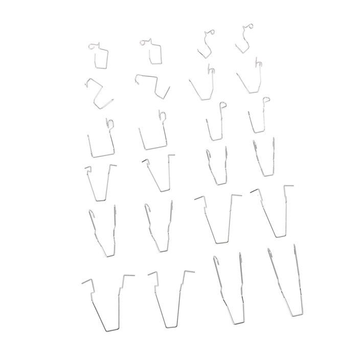 24 Pièces Clips à Ressort De Retenue D'Ampoule Universels - 12 Styles Pour Phares H1 H3 H4 H7 Voiture