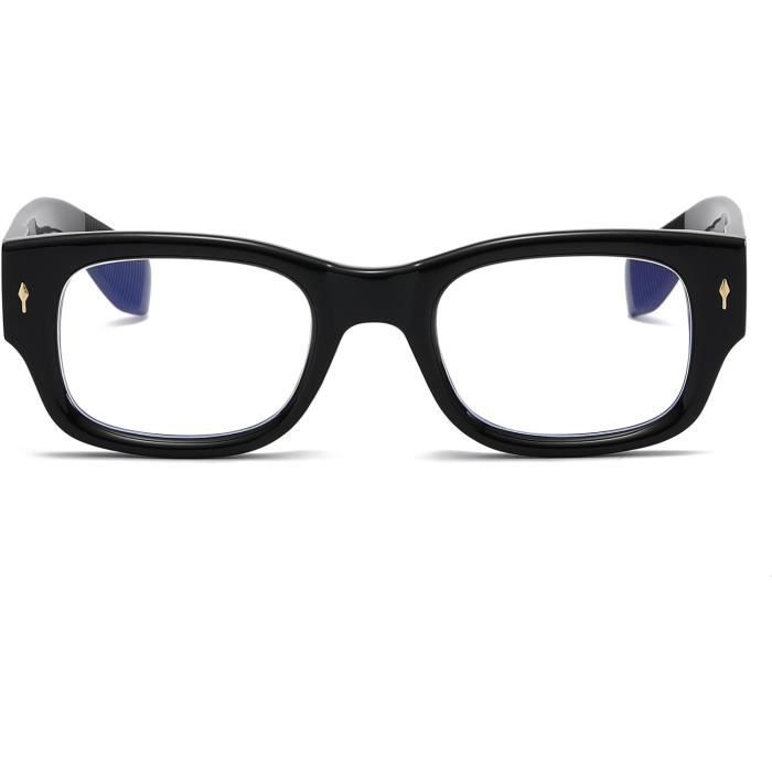 RUNHUIS Lunettes De Soleil Rétro Rectangulaires – Cadre Métal Fin, Vintage 90's, Homme & Femme, Plusieurs Couleurs