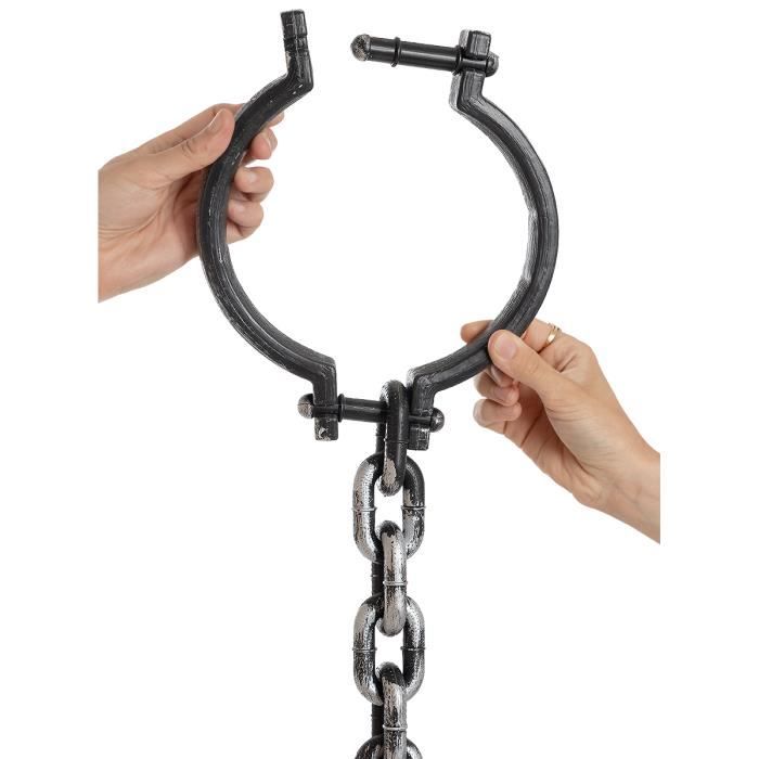 Bristol Novelty Chaîne De Déguisement – Style Rouillé, En Plastique, Taille Unique, Accessoire Pour Costume