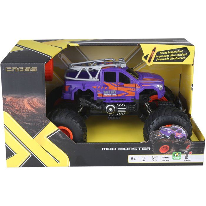 Voiture Télécommandée, Monster Truck, 1:20 RC Tout Terrain, avec LED Musique et 360°Rotation, Cadeau Enfant 4+ Ans, Jaune Voiture Télécommandée, Monster Truck, 1:20 RC Tout Terrain, avec LED Musique et 360°Rotation, Cadeau Enfant 4+ Ans, Jaune