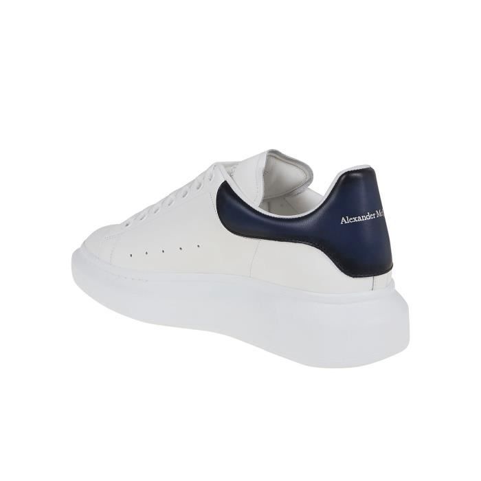 ALEXANDER MCQUEEN HOMME 553680WICGB9384 BLANC AUTRES MATERIAUX BASKETS Blanc Cdiscount Chaussures