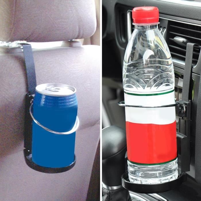 Minifinker Porte-gobelet de voiture Porte-gobelet universel pour voiture,  pour suspendre la sortie d'air, bouteille, auto kit Noir - Cdiscount  Puériculture & Eveil bébé
